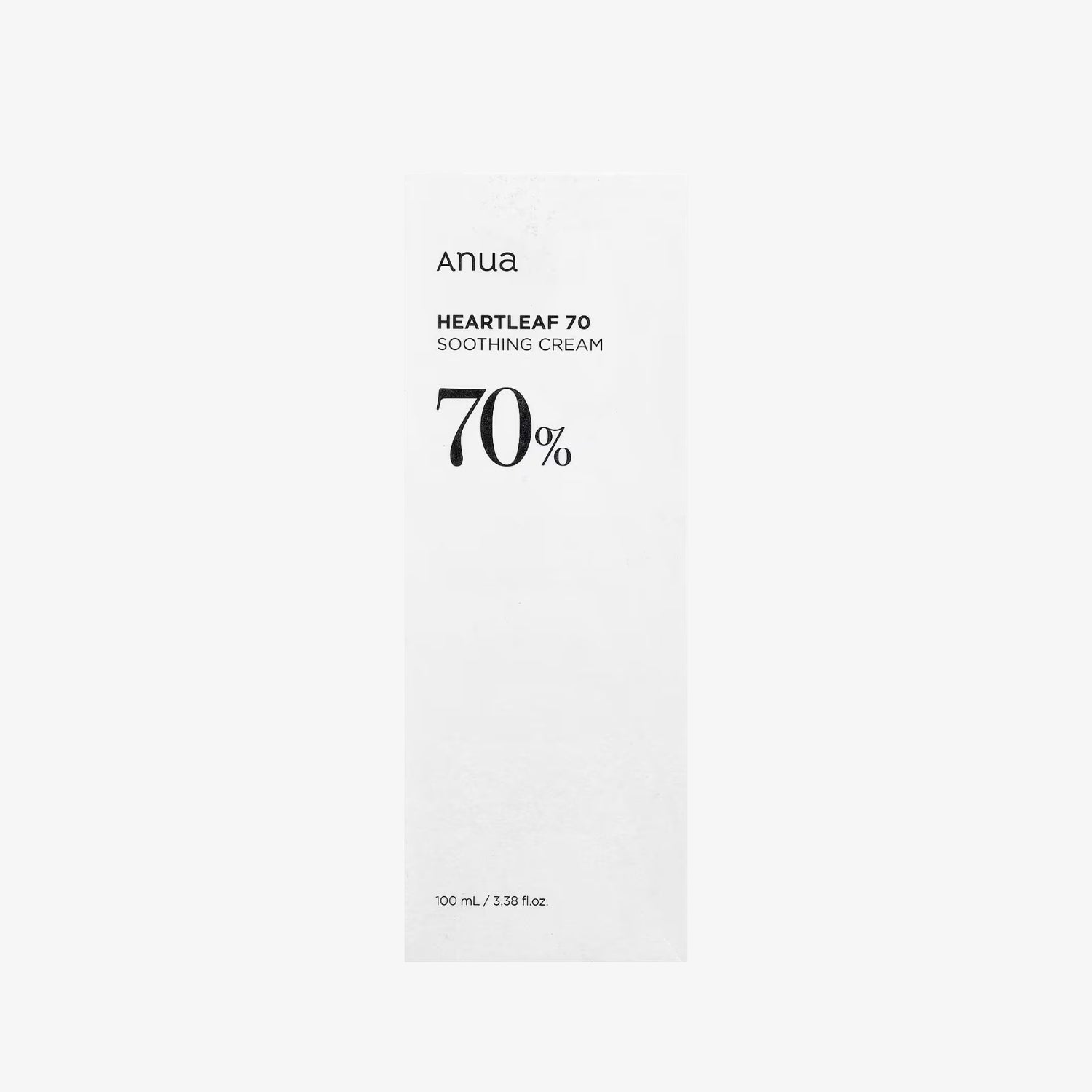ANUA® Heartleaf 70% Soothing Cream (100ml)