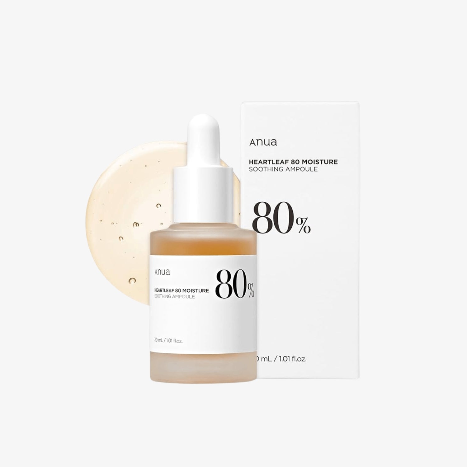 ANUA® Heartleaf 80% Moisture Soothing Ampoule (30ml)