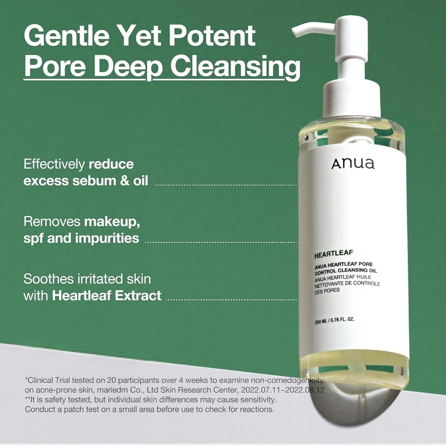 ANUA® Heartleaf Pore Control Cleansing Oil (200ml)