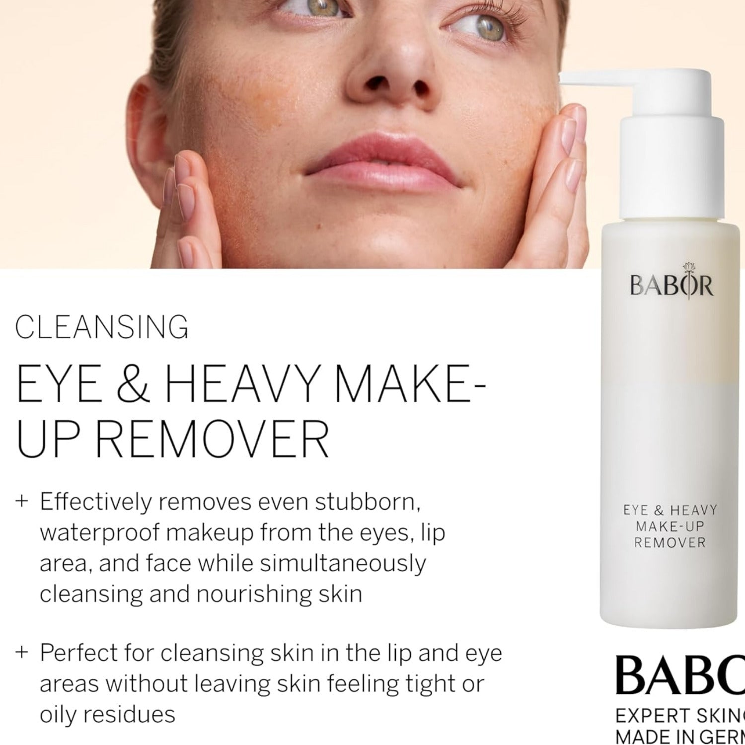 BABOR® EYE & HEAVY MAKEUP REMOVER (100ML)