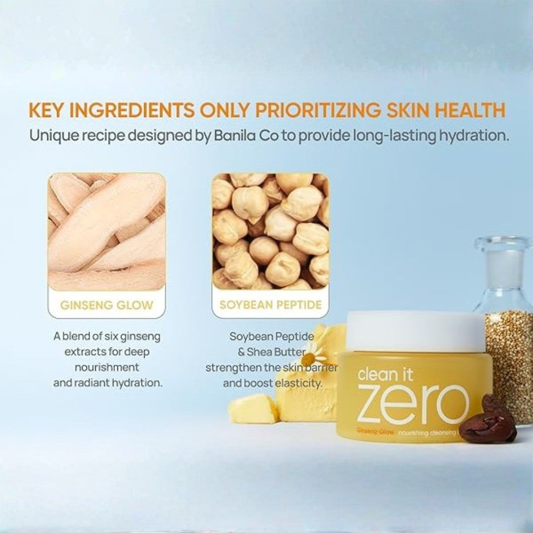 BANILA CO® Clean It Zero Ginseng-Glow Nourishing Cleansing Balm (100ml)