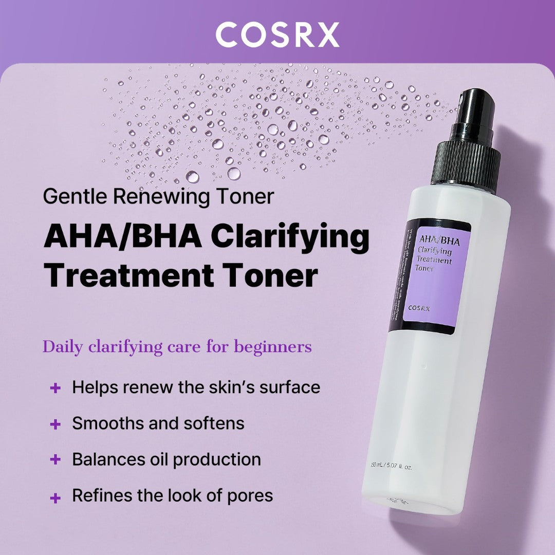 COSRX® AHA/BHA Clarifying Treatment Toner (150ml)