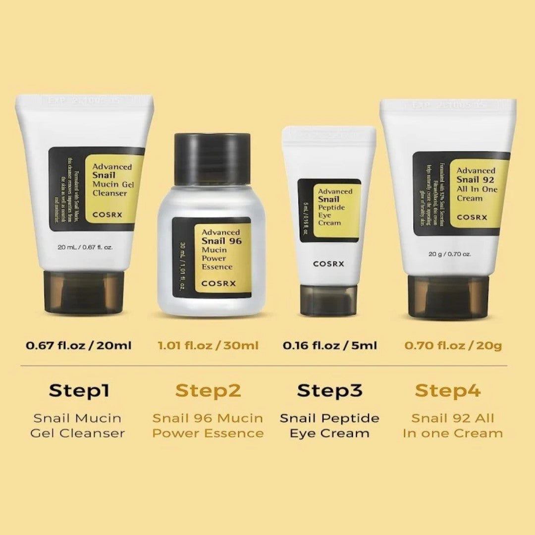 COSRX® Advanced Snail All In One Skin Repair Set