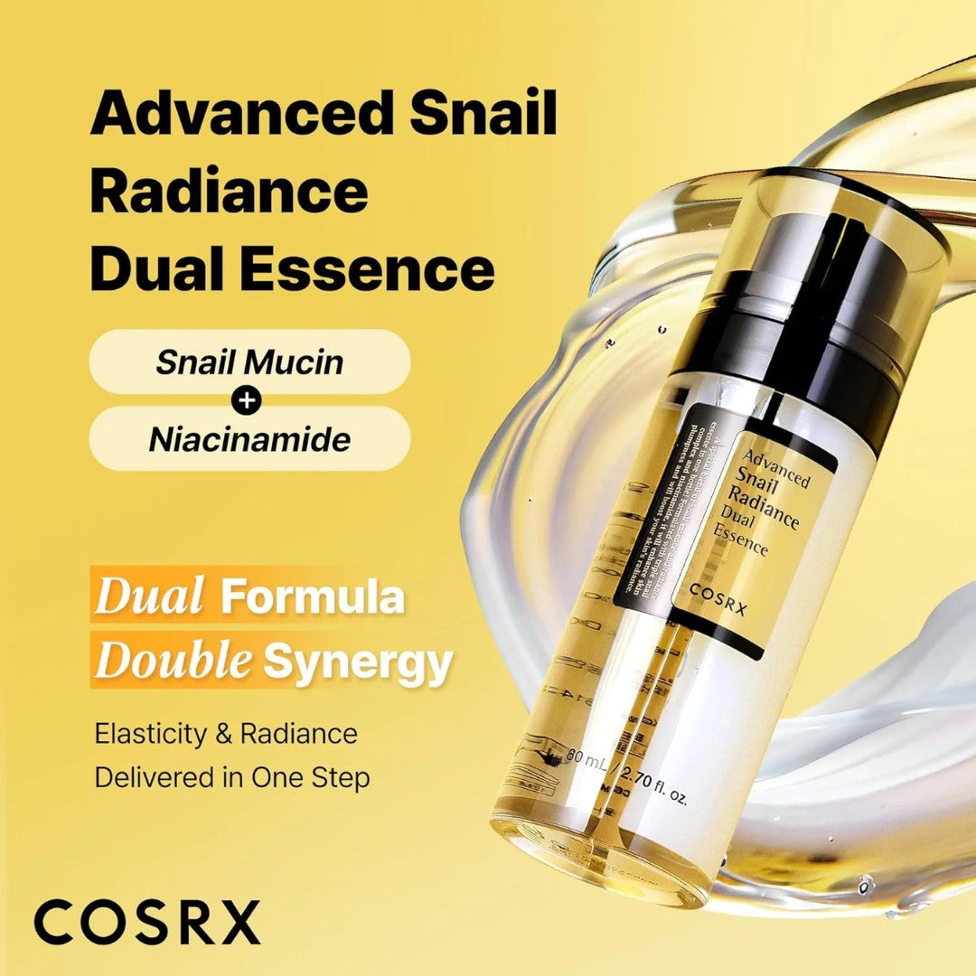 COSRX® Advanced Snail Radiance Dual Essence (80ml)