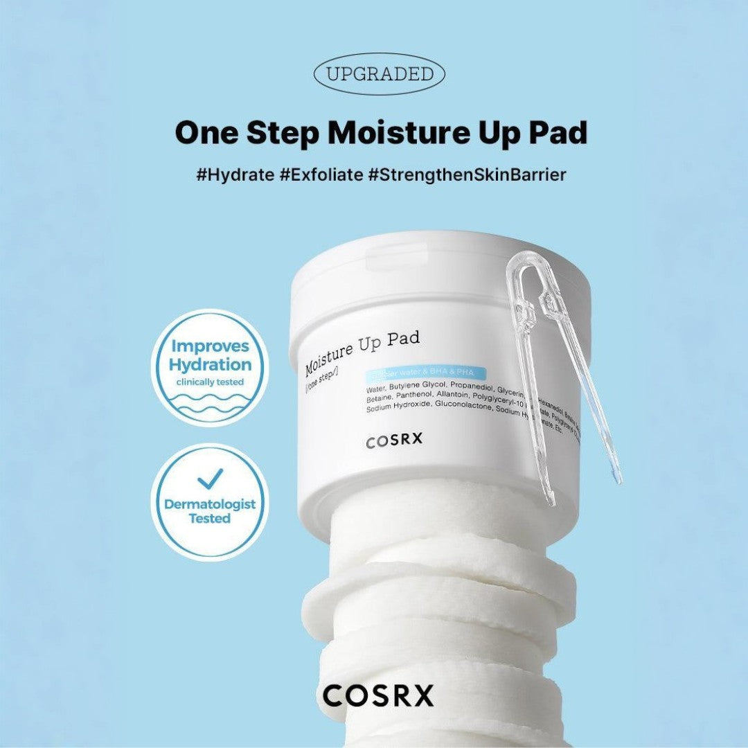 COSRX® One Step Moisture Up Pad (70 stk)