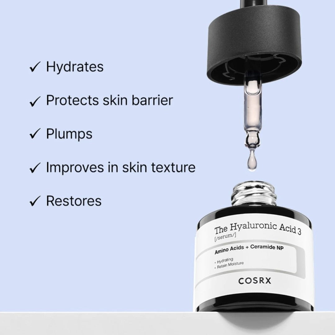 COSRX® The Hyaluronic Acid 3 Serum (20ml)
