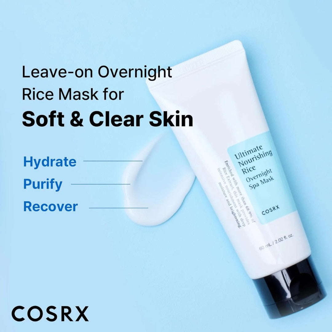 COSRX® Ultimate Nourishing Rice Overnight Spa Mask (60ml)