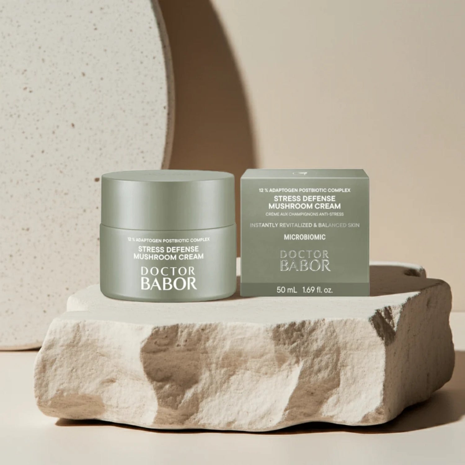 DOCTOR BABOR® Microbiomic Stress Defense Mushroom Cream (50ml)