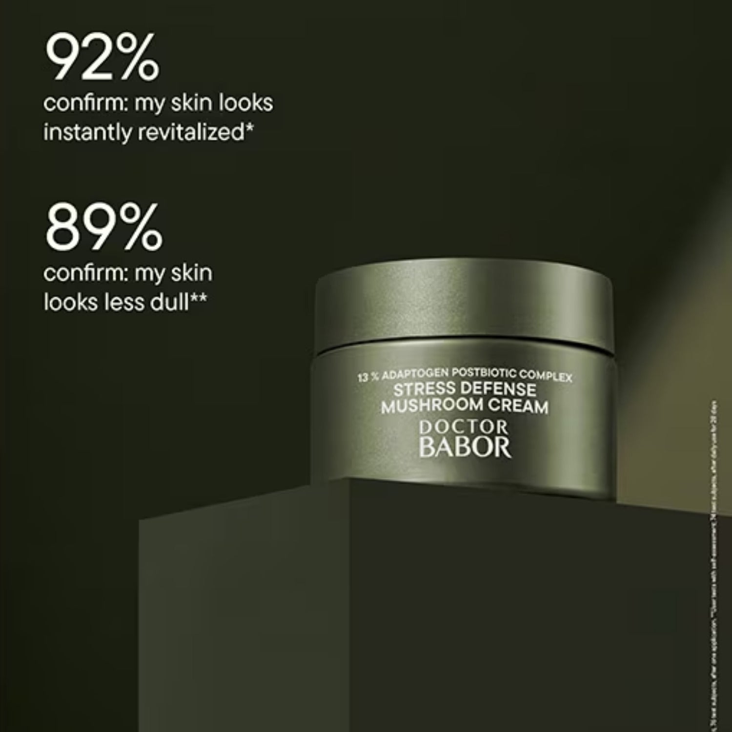 DOCTOR BABOR® Microbiomic Stress Defense Mushroom Cream (50ml)