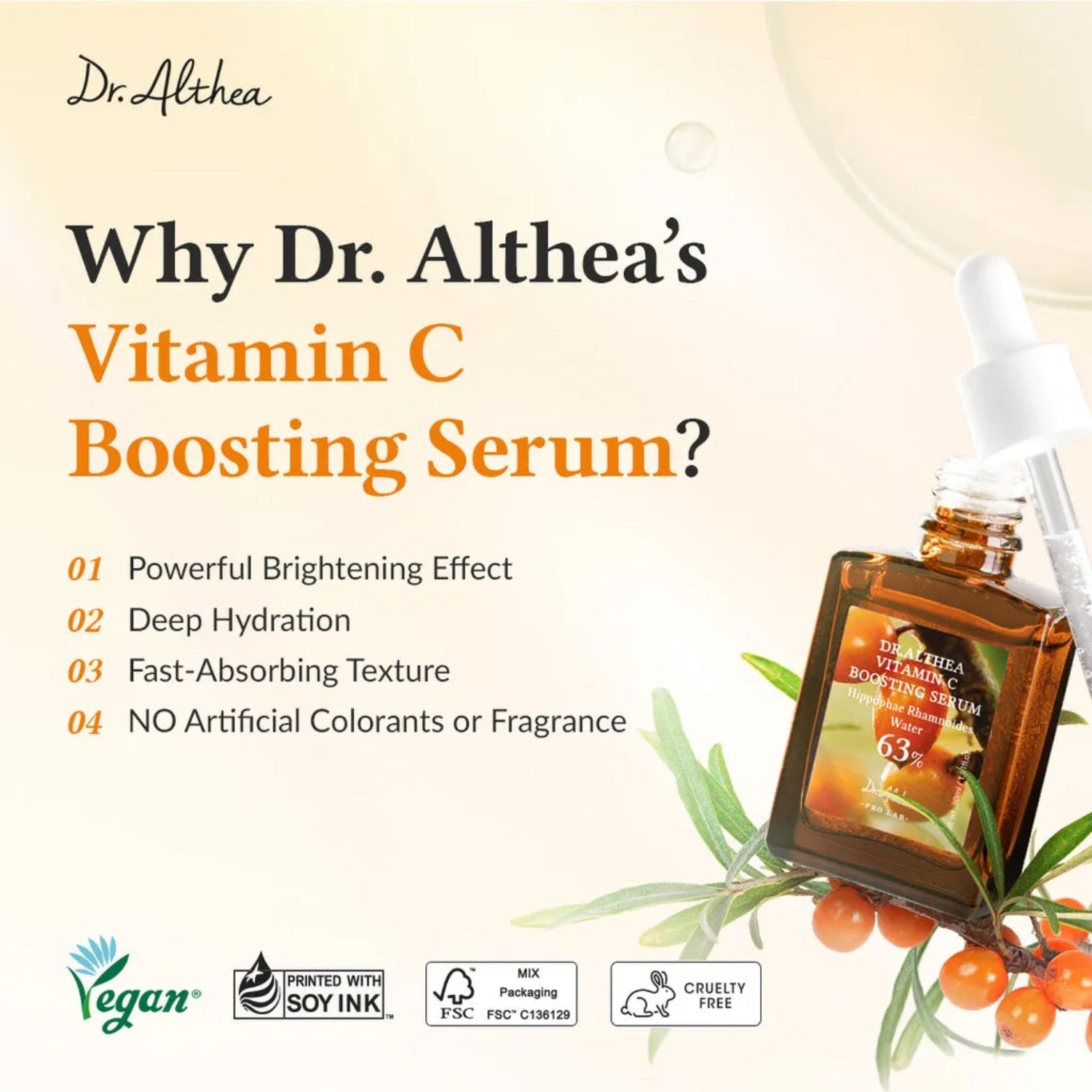 DR. ALTHEA®  Vitamin C Boosting Serum (30ml)