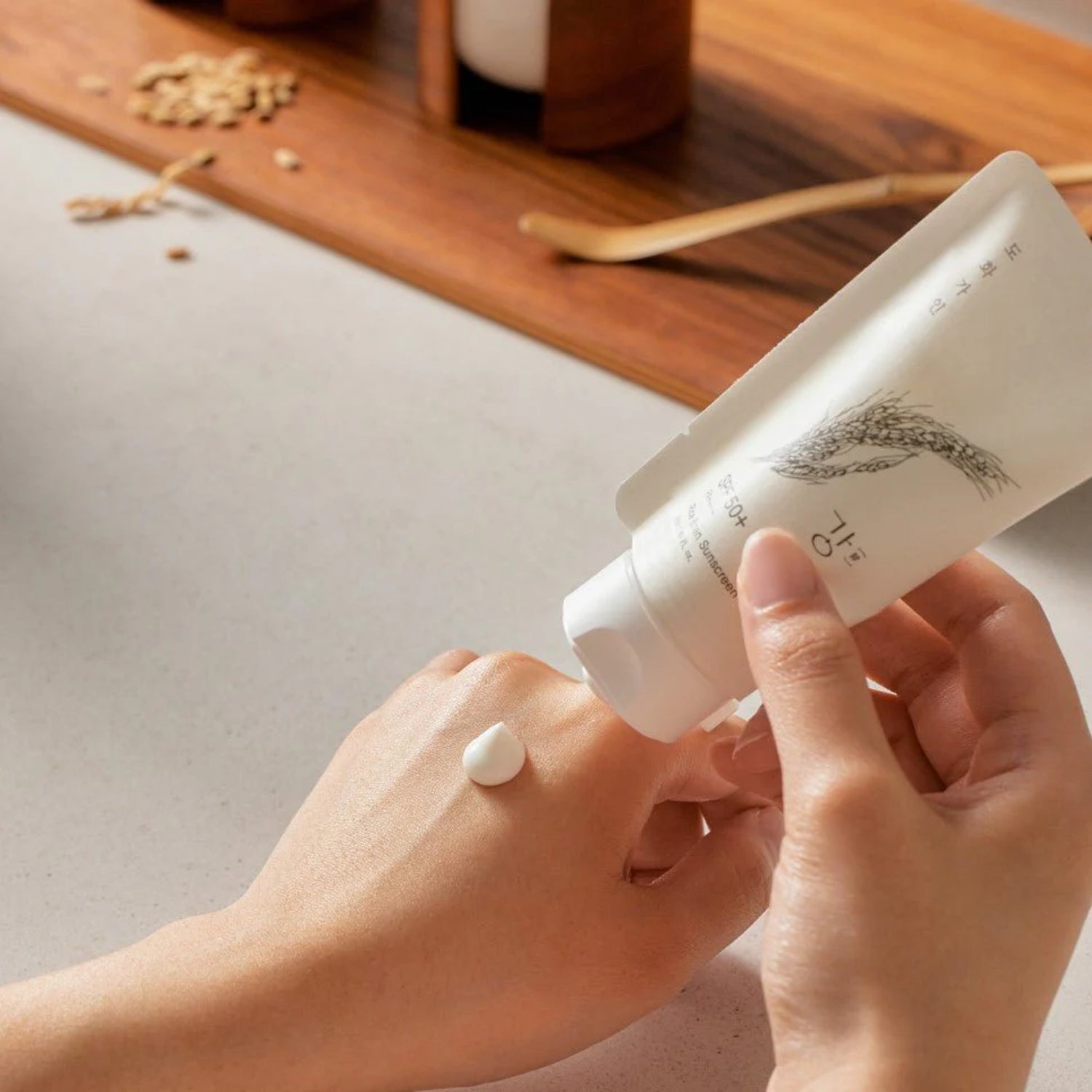 HOUSE OF DOHWA® Rice Bran Sunscreen SPF 50+ (50ml)