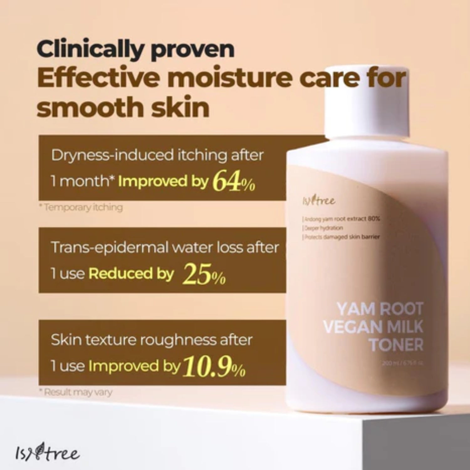ISNTREE® Yam Root Vegan Milk Toner (200ml)