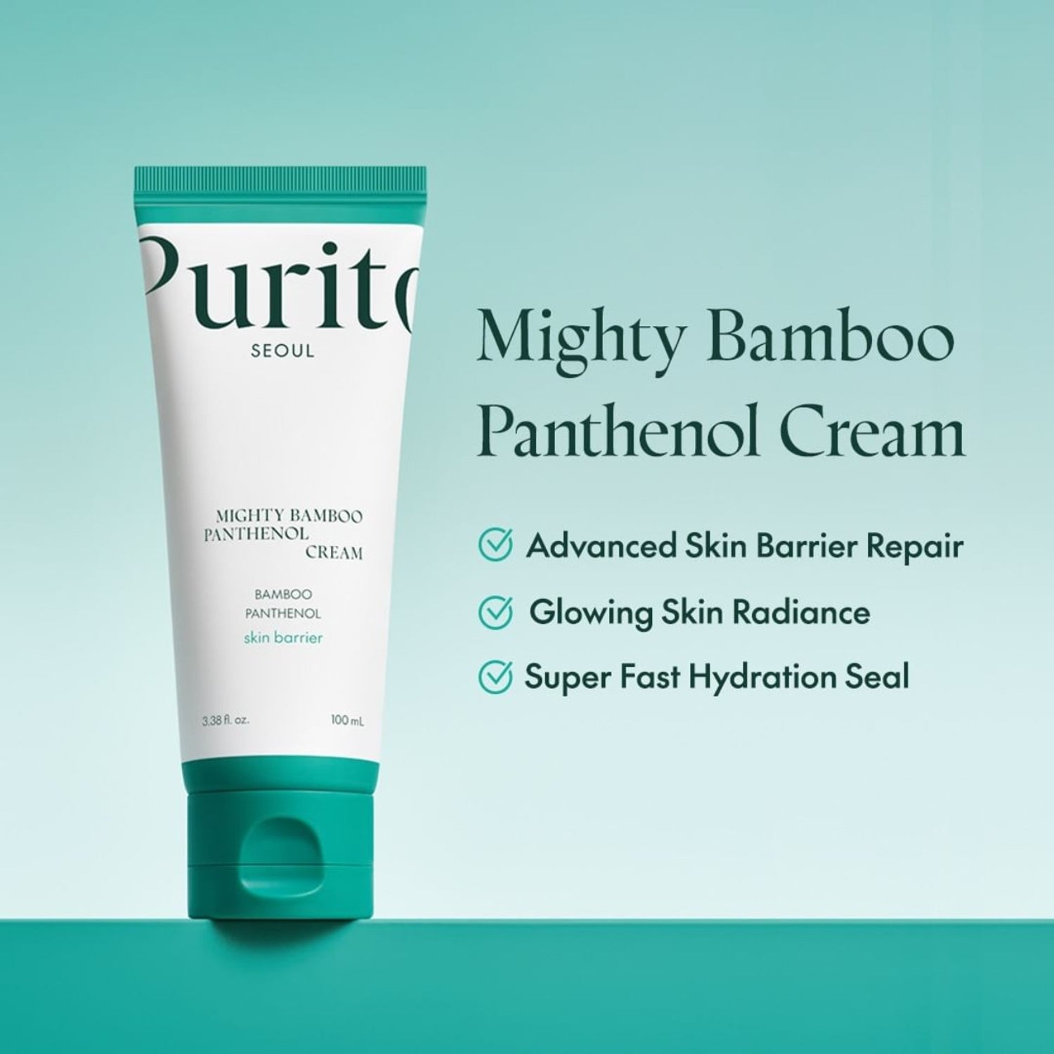 PURITO® Seoul Mighty Bamboo Panthenol Cream (100ml)