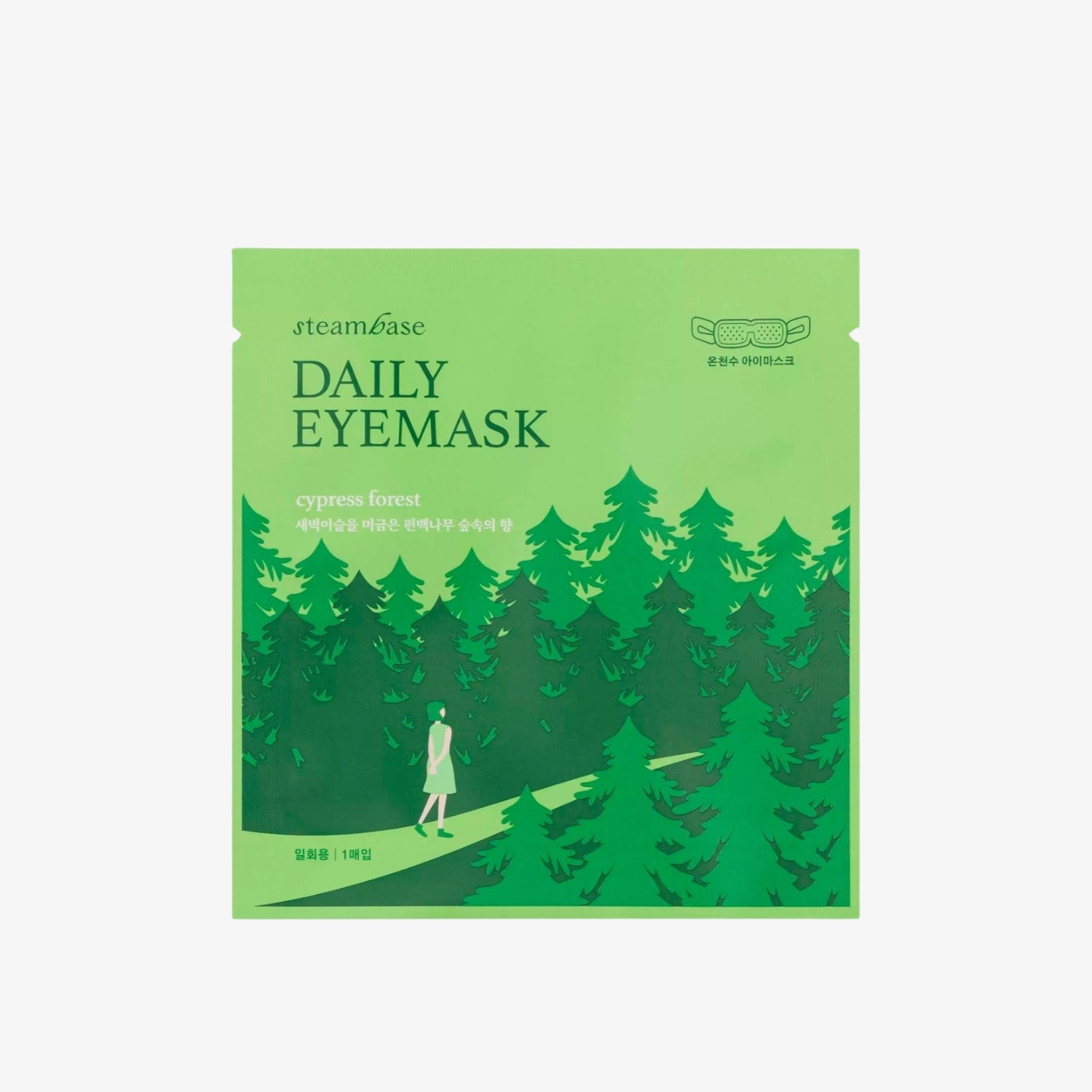 STEAMBASE Daily Eyemask Cypress Forest (5stk)