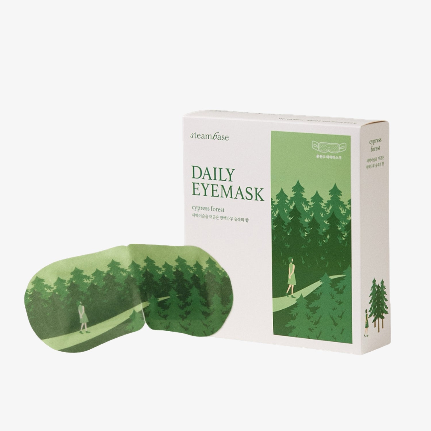 STEAMBASE Daily Eyemask Cypress Forest (5stk)