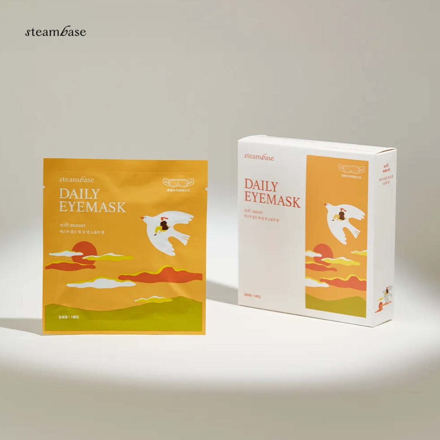 STEAMBASE Daily Eyemask Soft Sunset (5stk)