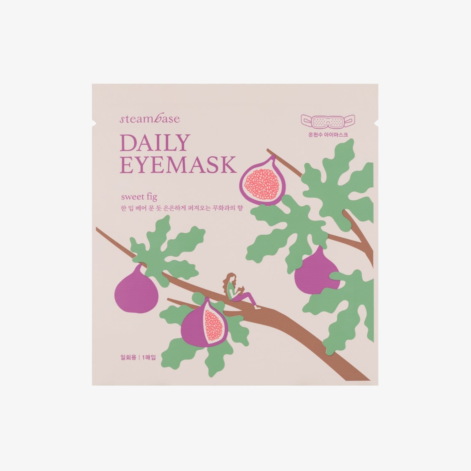 STEAMBASE Daily Eyemask Sweet Fig (5stk)