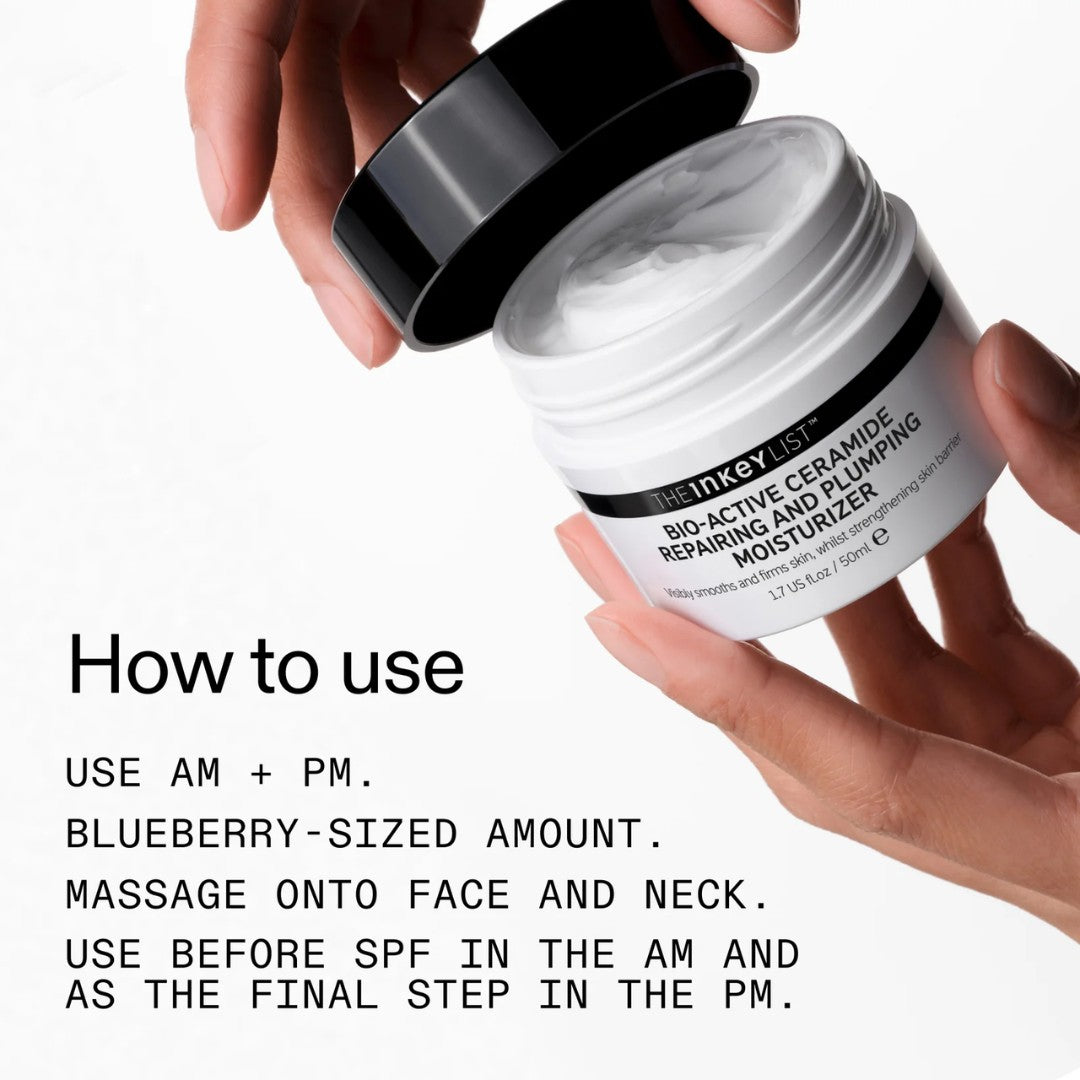 The Inkey List® Bio – Active Ceramide Repairing and Pluming Moisturizer  (50 ML)