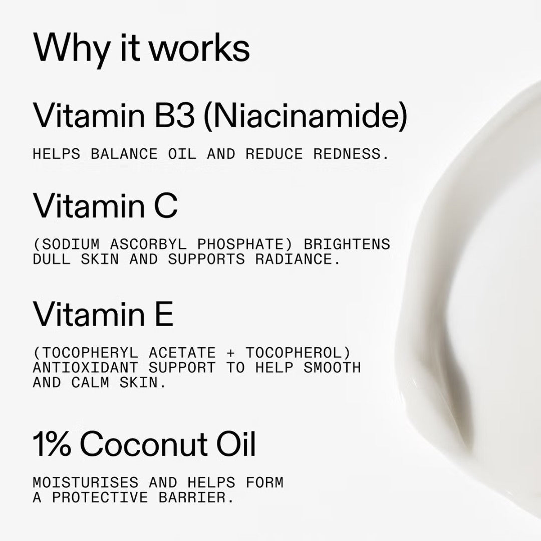 The Inkey List Vitamin B, C and E Moisturizer (50ml)